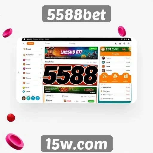Interface e usabilidade do 5588bet